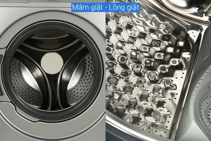 Máy Giặt Sấy Toshiba Inverter Giặt 10.5 Kg - Sấy 7 Kg TWD-BM115GF4V(SK)